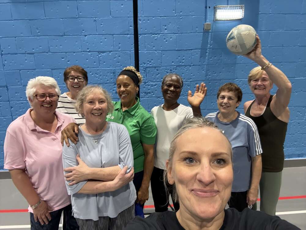 Walking Netball: a lively first outing